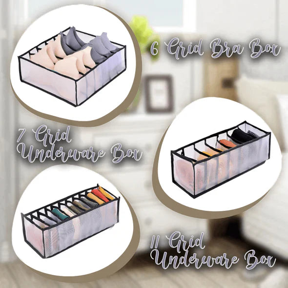 Closet Garments Organizer - Pack of 3