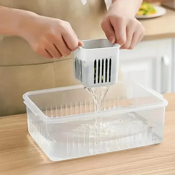 6 Grids Food Storage Container with Lid