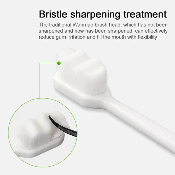 Soft Bristles Nano Toothbrush With Travel Case