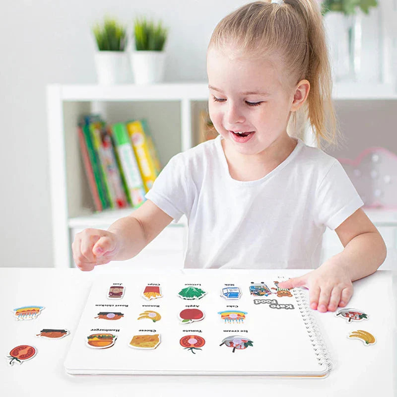 Educational Kids Busy Book – Brain Boosting Activity  Pre Schooling Book