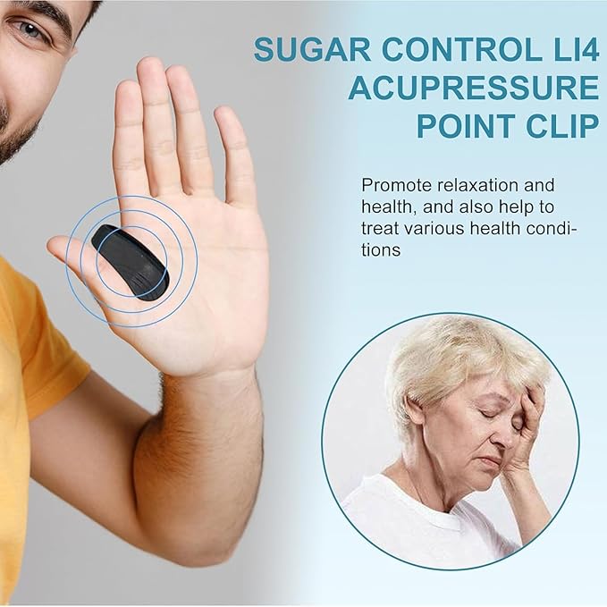 Diabetes Control Sugar Clip - L14 Magnetic Acupressure