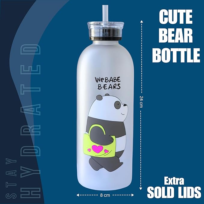 Webabe Bear Water Bottles 1000 ML
