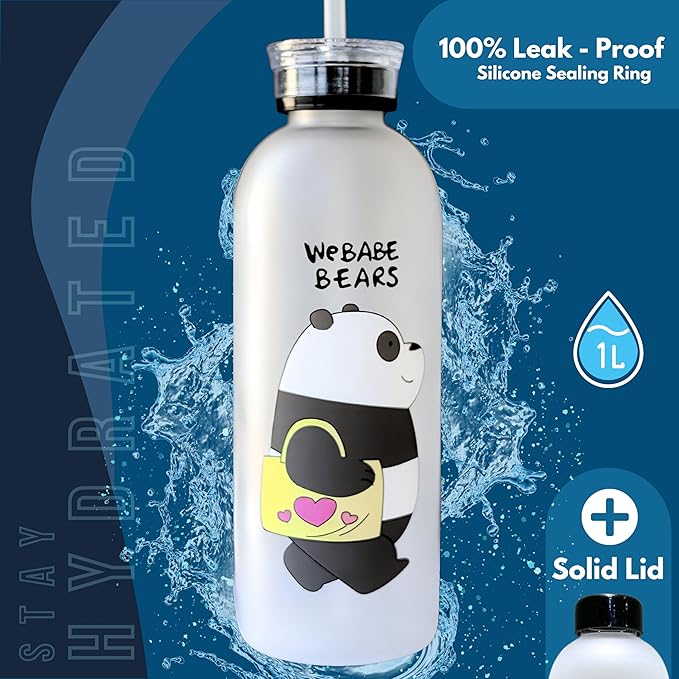 Webabe Bear Water Bottles 1000 ML
