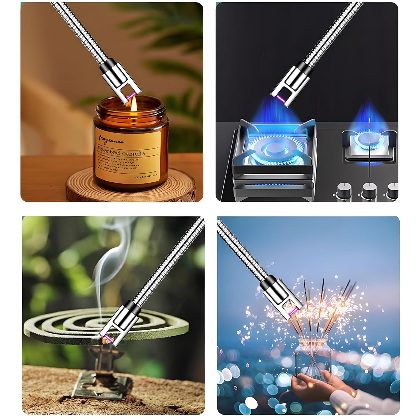 USB Rechargeable Arc Lighter ( Free Delivery Only Today )