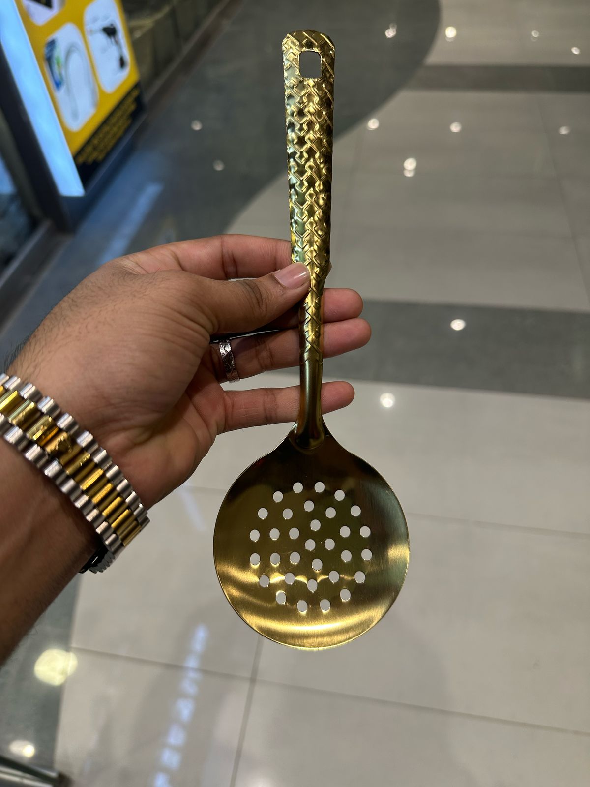 Stainless Steel Luxury Dish Spoon 4 Pcs Set