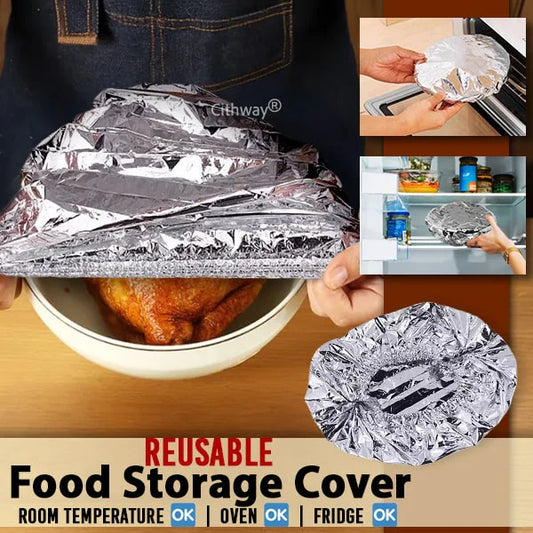Reusable Aluminum Foil Food Wrap Covers