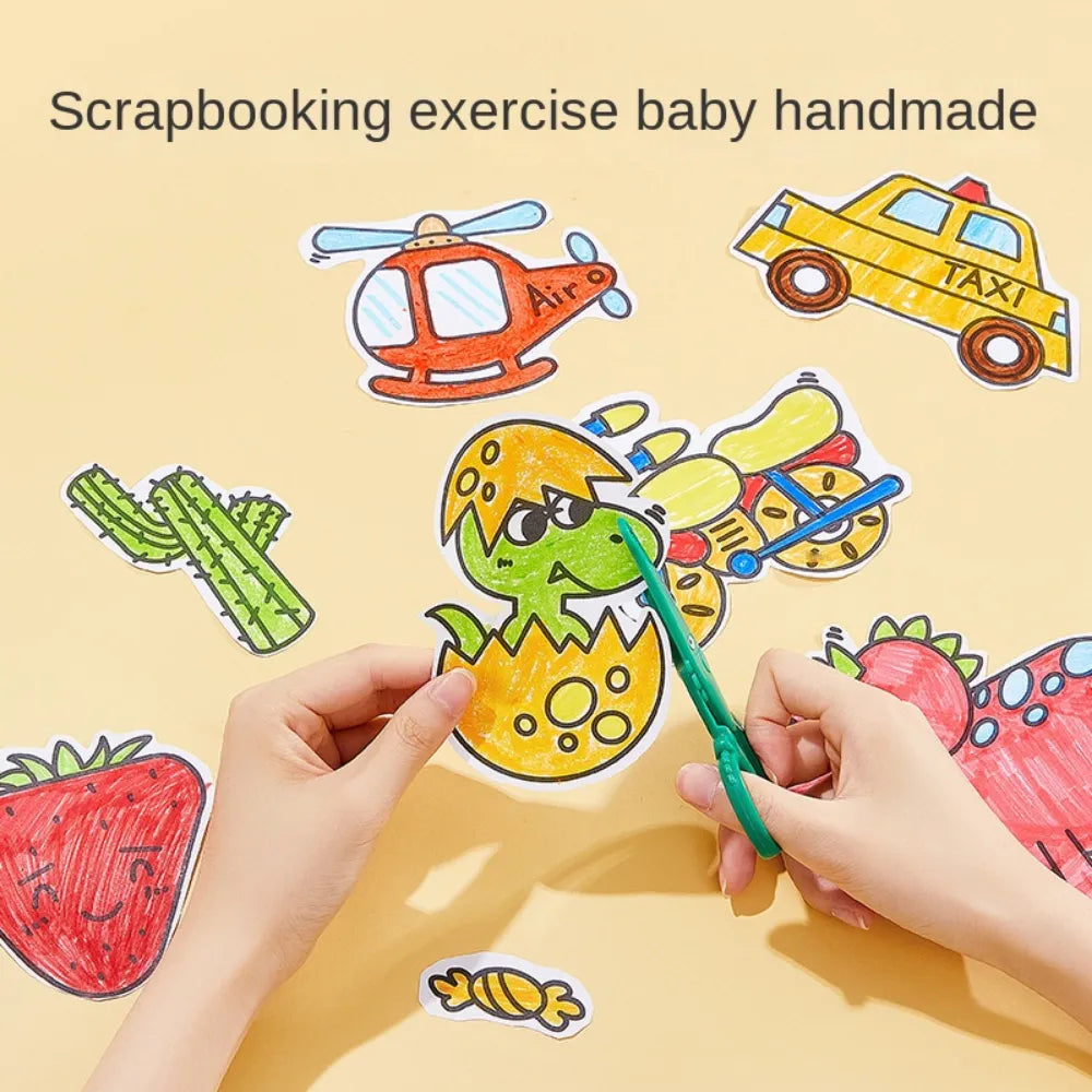 Children's Coloring Drawing Roll Sticker