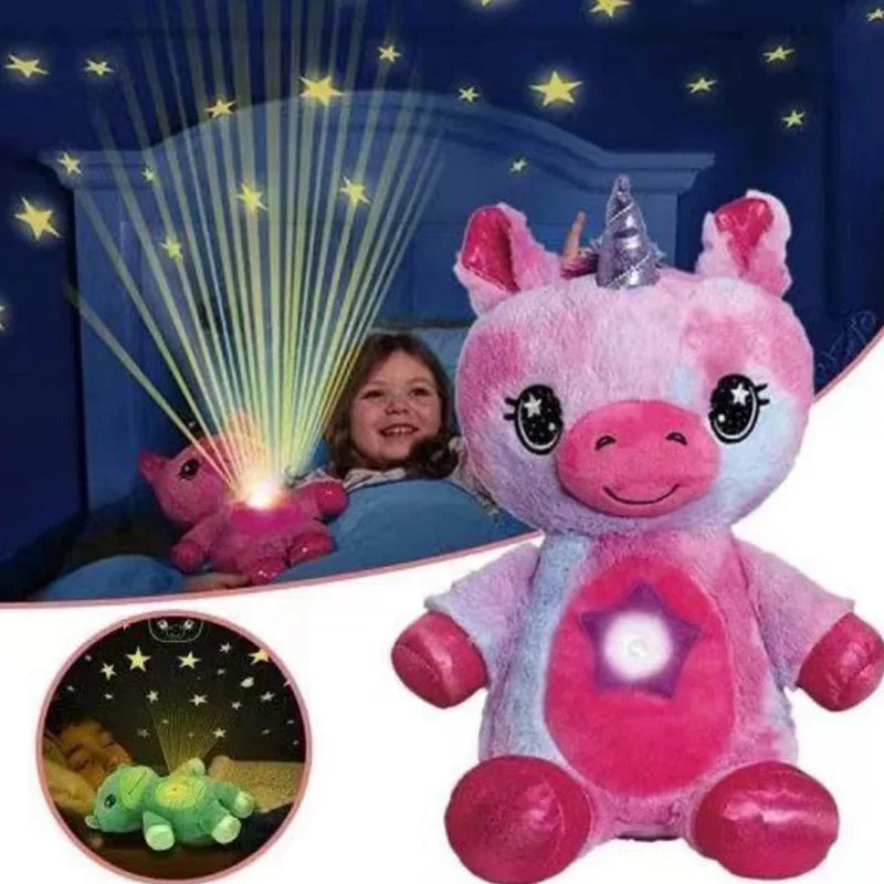 Kids Star Projector Stuffed  Plush Toy