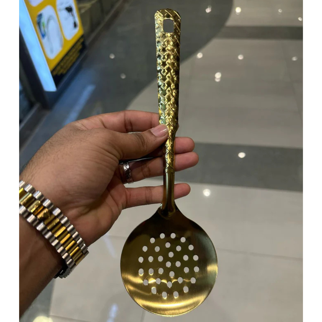 Stainless Steel Luxury Dish Spoon 4 Pcs Set