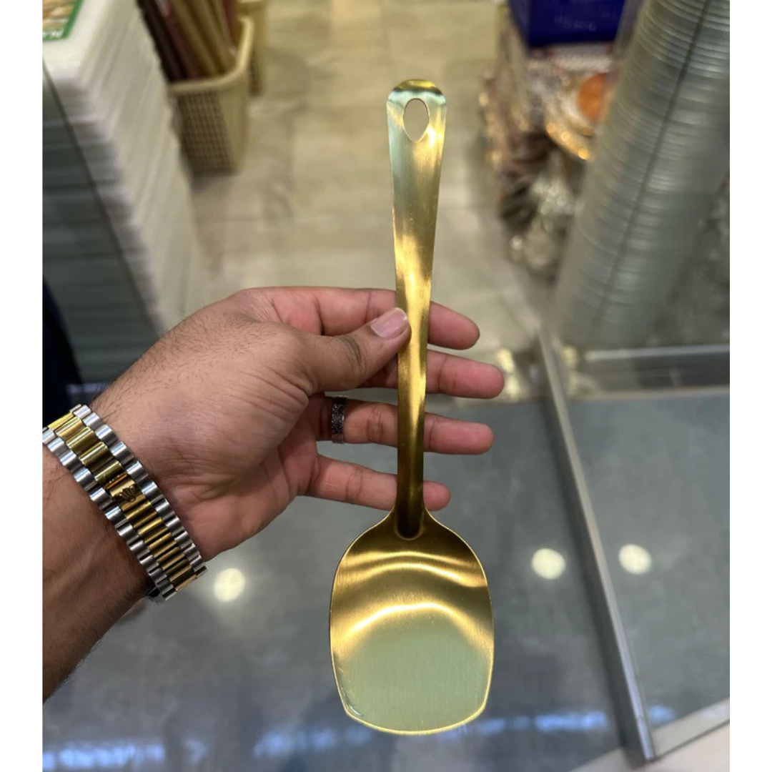 Stainless Steel Luxury Dish Spoon 4 Pcs Set