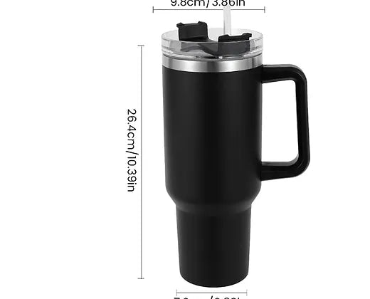 Stainless Steel 1200ML Tumbler With Straw ( Hot Selling🔥)