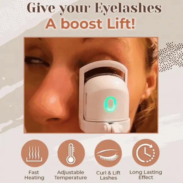 Rechargeable Heated Eyelash Curler