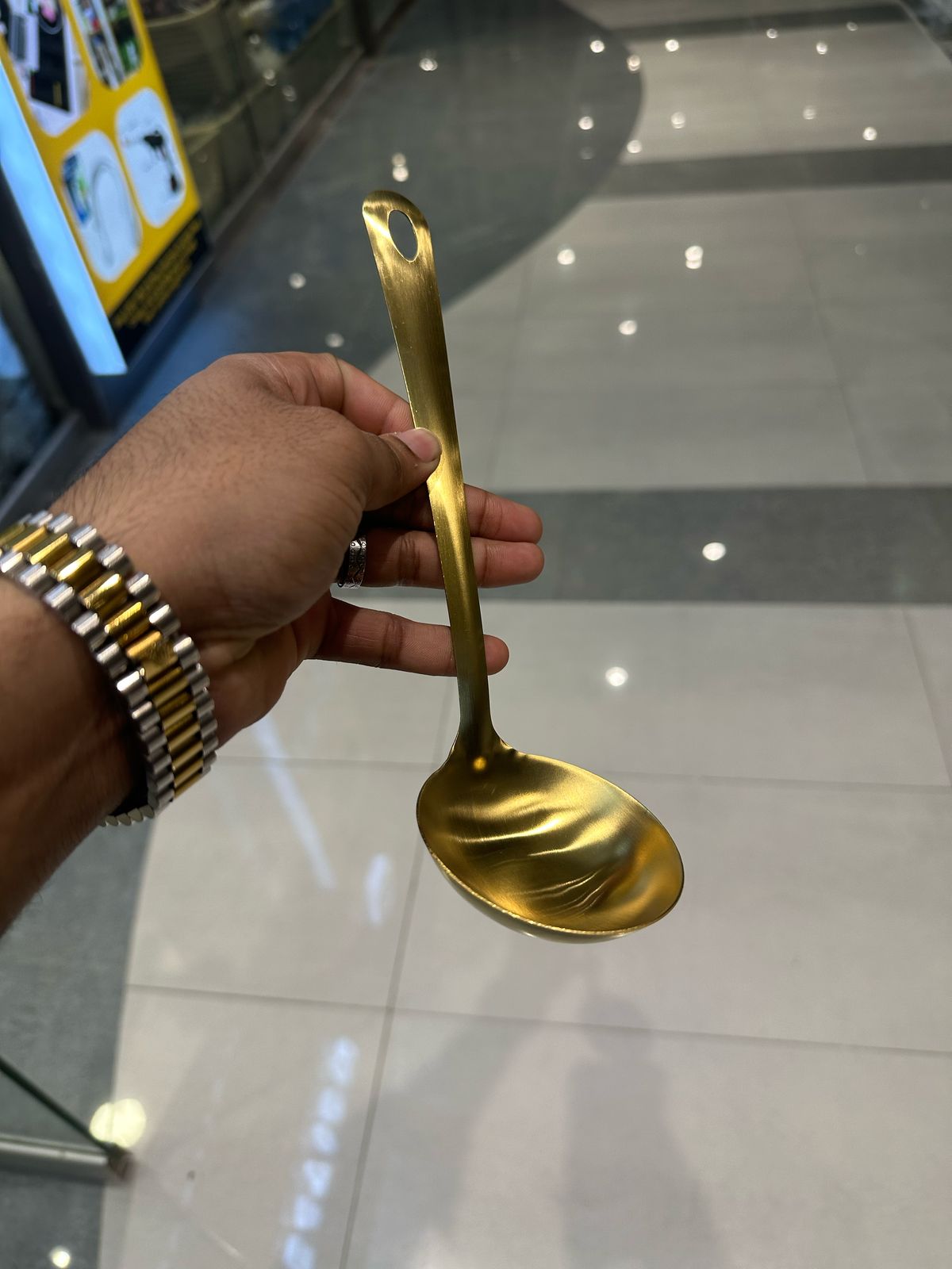 Stainless Steel Luxury Dish Spoon 4 Pcs Set