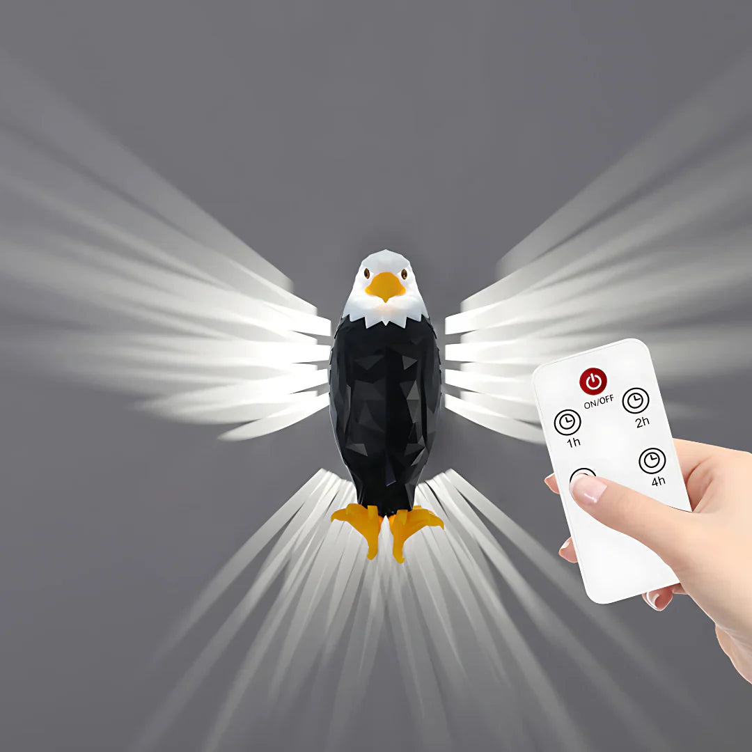 3D Luminous Eagle Wall Decoration Light