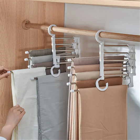 5 in 1  Space Saving Clothes Organizer Hanger