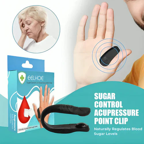 Diabetes Control Sugar Clip - L14 Magnetic Acupressure