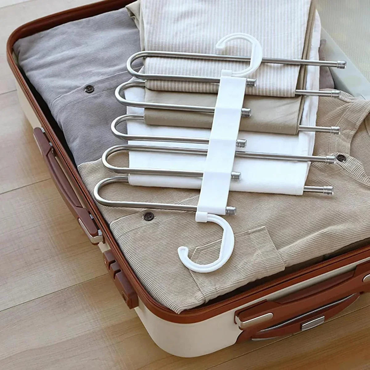 5 in 1  Space Saving Clothes Organizer Hanger