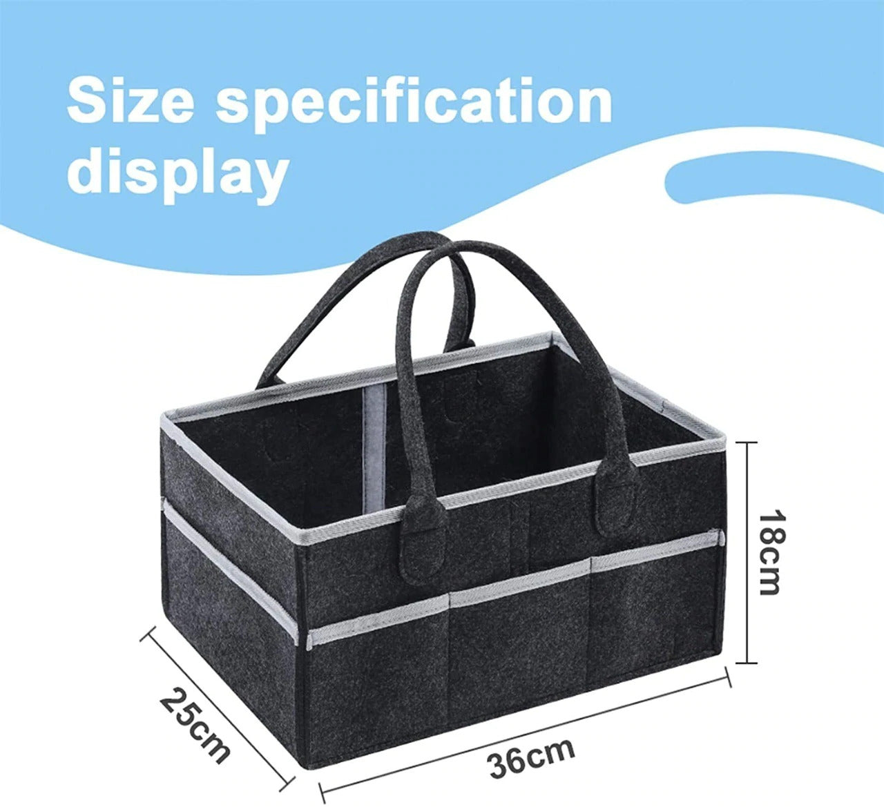 Baby Caddy Organizer Diaper Bag